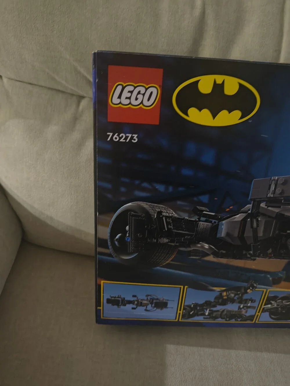 Lego Batman Construction Figure And The Bat-Pod Bike NIB